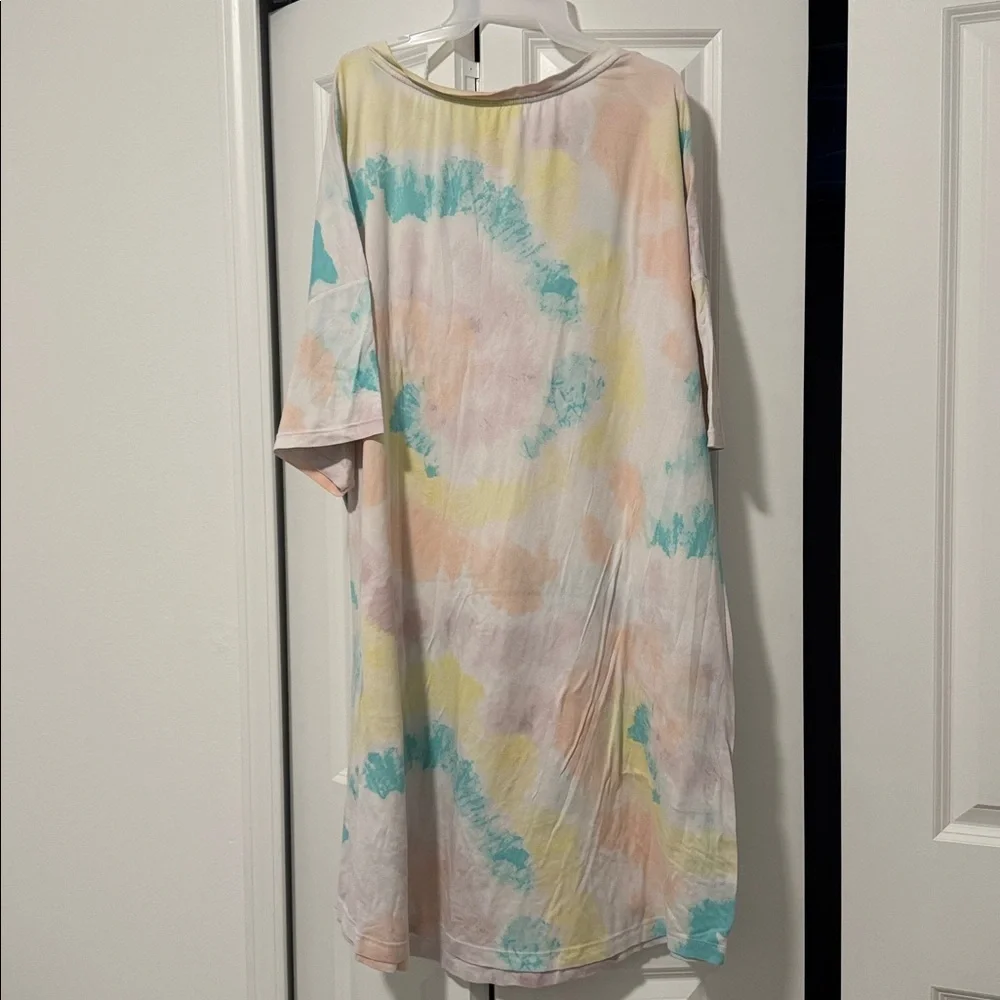 Secret Treasures Pastel T-Shirt Dress - Picture 2 of 3
